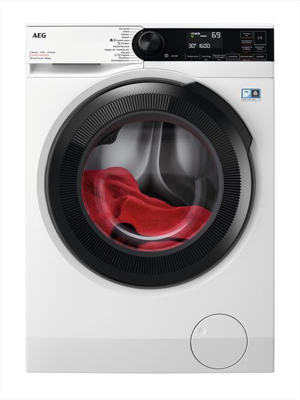 Immagine del prodotto AEG - Lavasciuga LWR7D966OB 9/6 Kg Classe D-Bianco