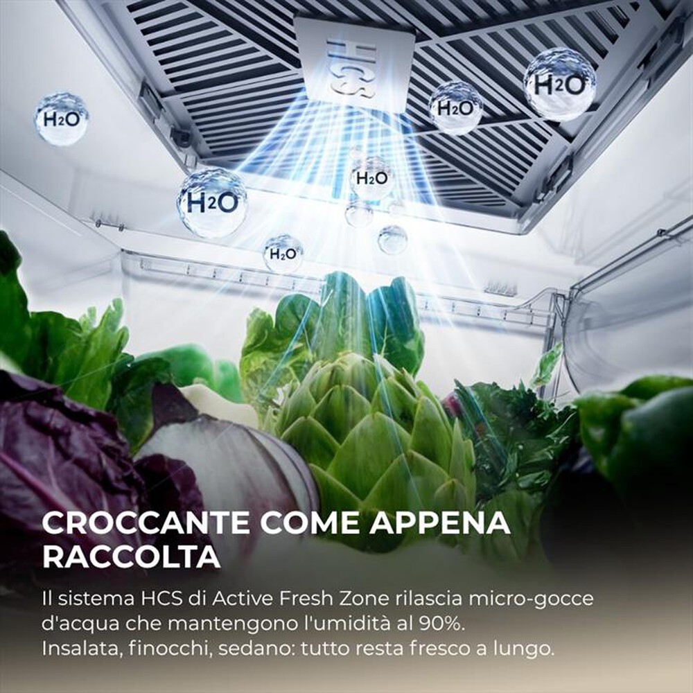 Immagine del prodotto HAIER - Frigorifero 4 porte HCR59F18DNMM Classe D 706lt-Acciaio inox