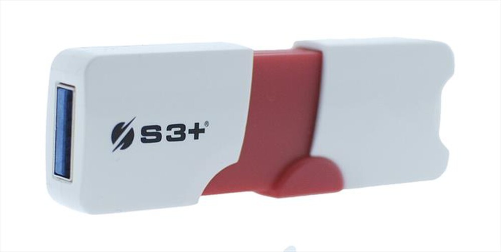 "S3+ - S3PD3003032BK-R-Bianco/Rosso"