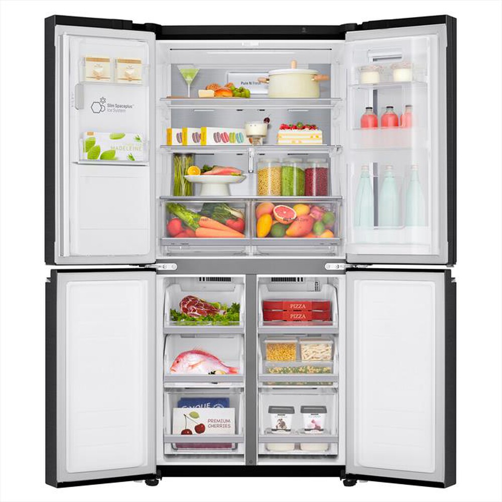 Immagine del prodotto LG - Frigorifero 4 Porte INSTAVIEW GMX844MC6F Classe F-Nero