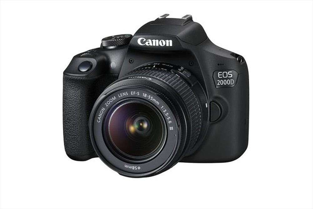 "CANON - EOS 2000D + EF-S 18-55 MM DC-Black"