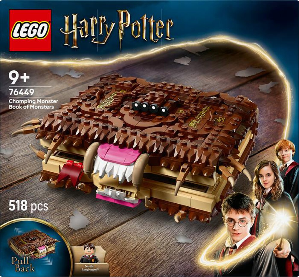 "LEGO - IL LIBRO MOSTRO DEI MOSTRI AZZANNANTE-,"