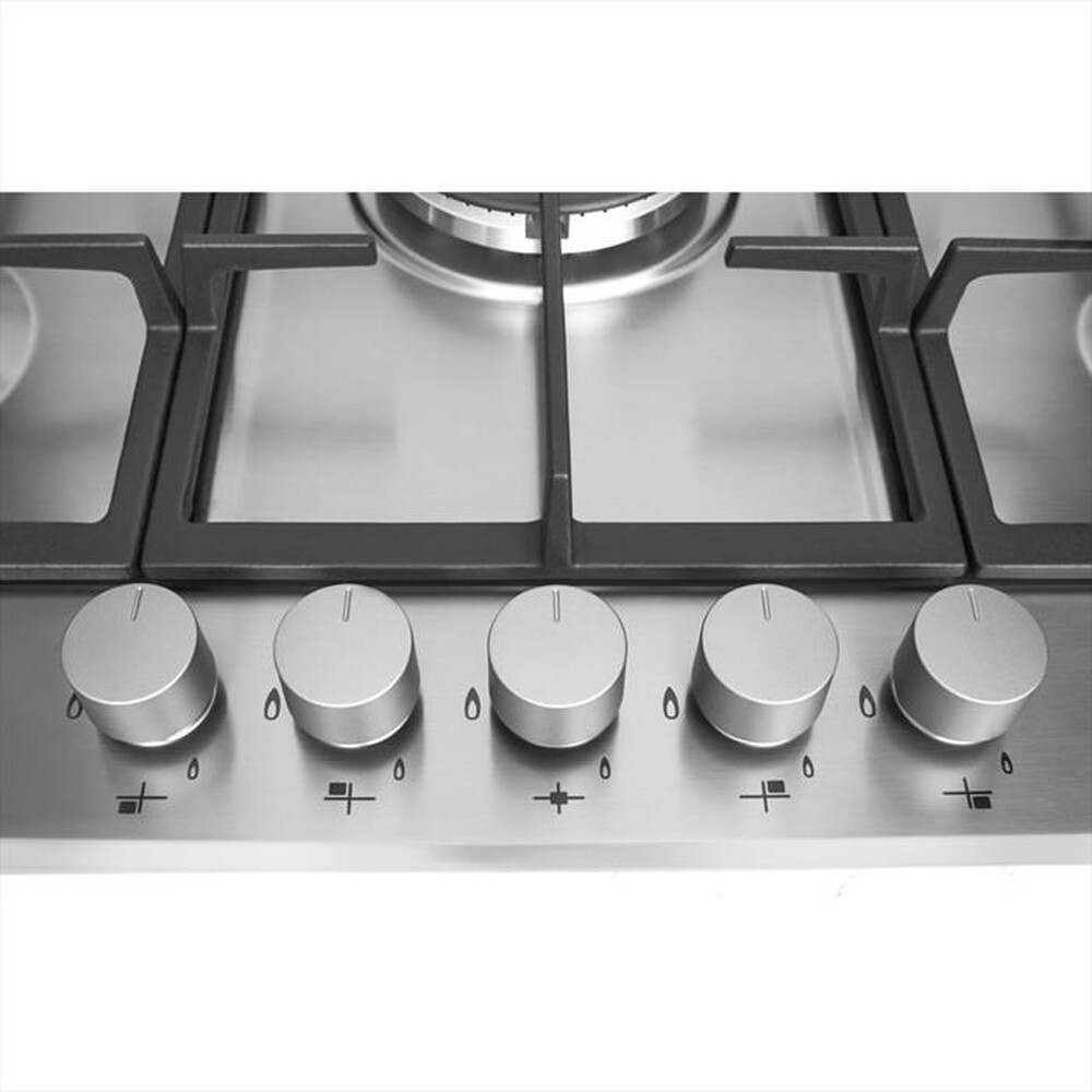 "WHIRLPOOL - Piano cottura a gas IXELIUM GMR 7522/IXL 73cm-Stainless steel"