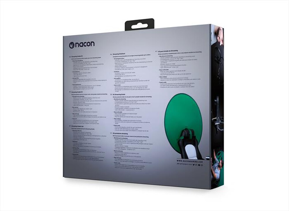 "NACON - KIT POSTAZIONE STREAMING-Nero"