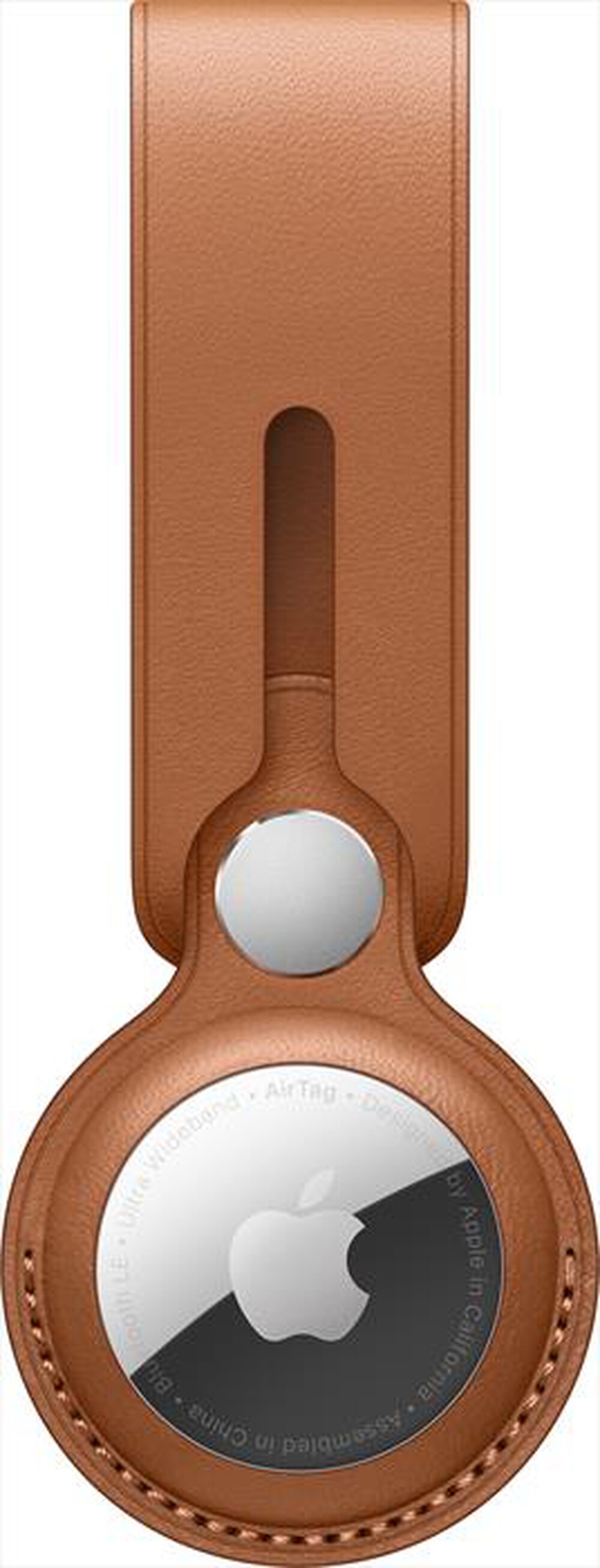 "APPLE - Laccetto AirTag in pelle-Cuoio"
