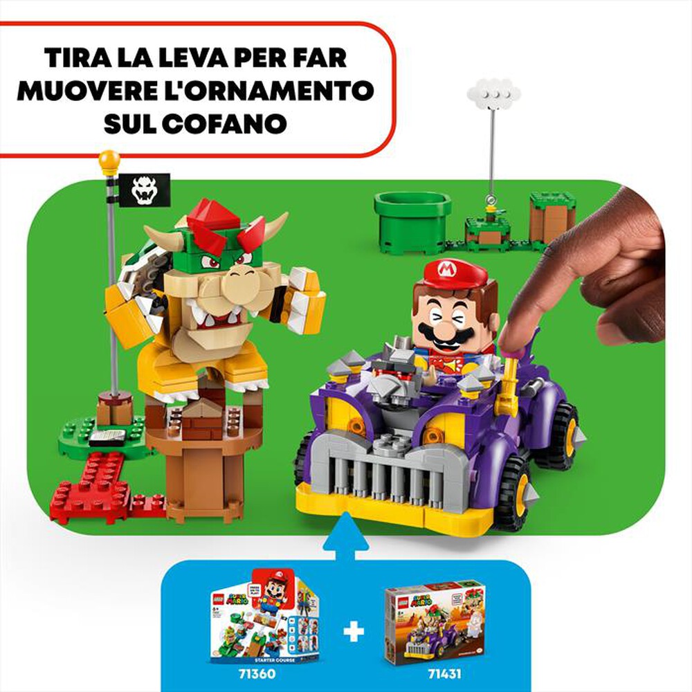 Immagine del prodotto LEGO - 71431 PACK DI ESPANSIONE IL BOLIDE DI BOWSER-,