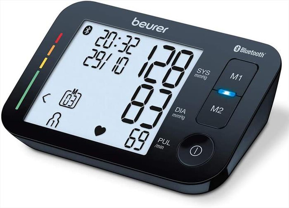 "BEURER - BM 54 Misuratore di Pressione da braccio Bluetooth-Nero"