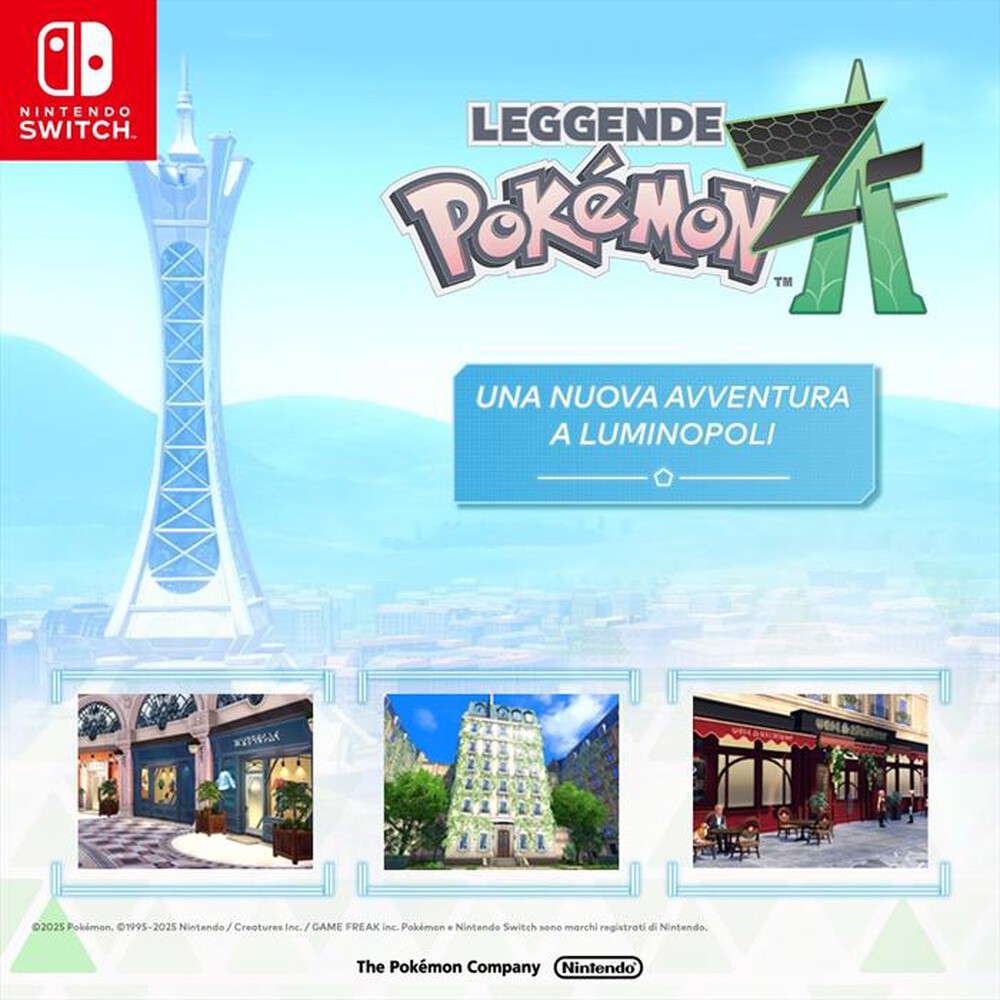 Immagine del prodotto NINTENDO - LEGGENDE POK&Eacute;MON: Z-A-Multicolore