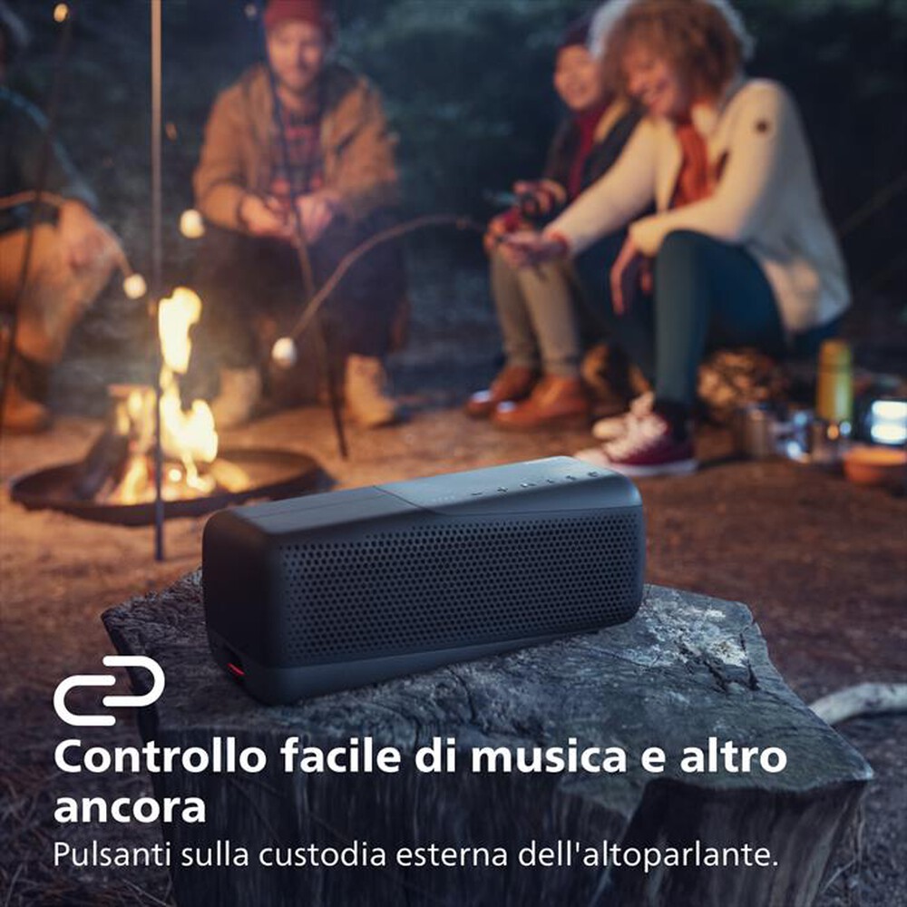 "PHILIPS - SPEAKER WIRELESS SPORT TAS7807B/00-Black"