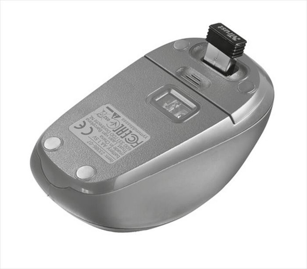 "TRUST - YVI WIRELESS MOUSE-White"