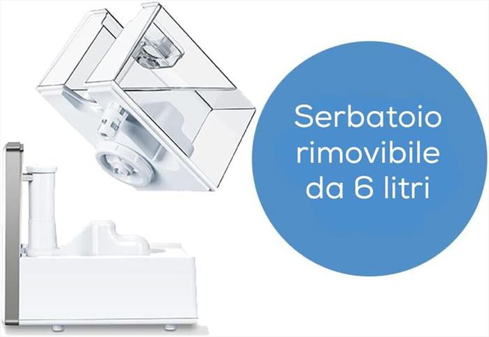"BEURER - Umidificatore LB 88 DUAL-Bianco"