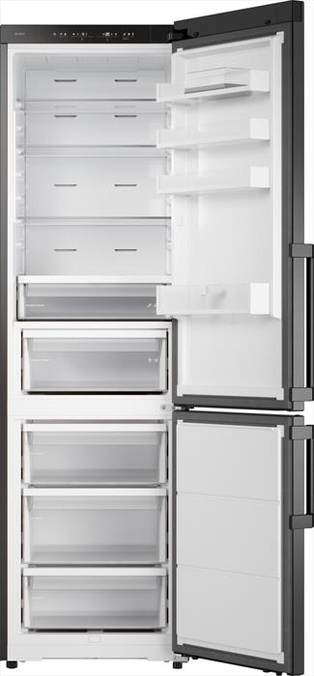 Immagine del prodotto ASKO - Frigorifero combinato RFC 226 RNBB1 Classe B 409lt-Black Steel