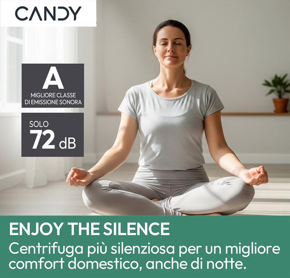 Immagine del prodotto CANDY - Lavatrice BR 48B6-S 8 Kg Classe A-White