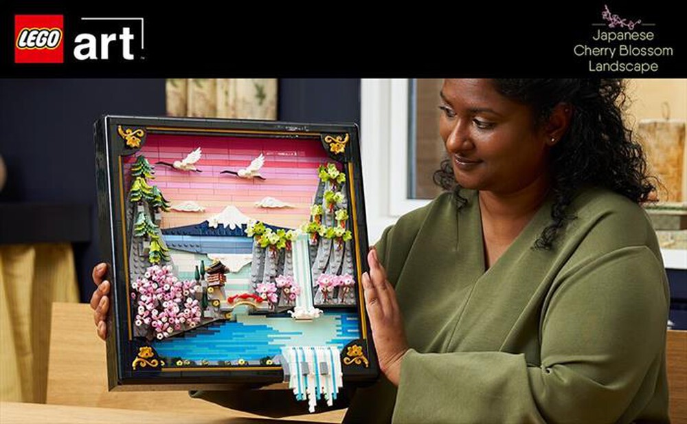 Immagine del prodotto LEGO - ART Paesaggio giapponese ciliegi fioriti - 31218