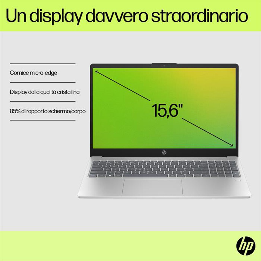 "HP - NOTEBOOK 15-FD0070NL-Argento"