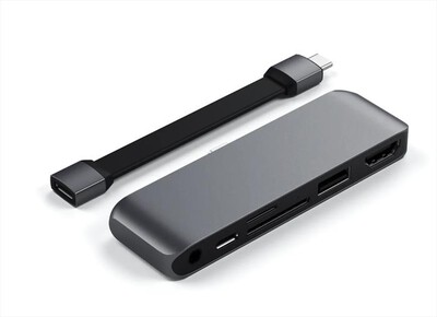 SATECHI - USB-C MOBILE PRO HUB SD-grigio