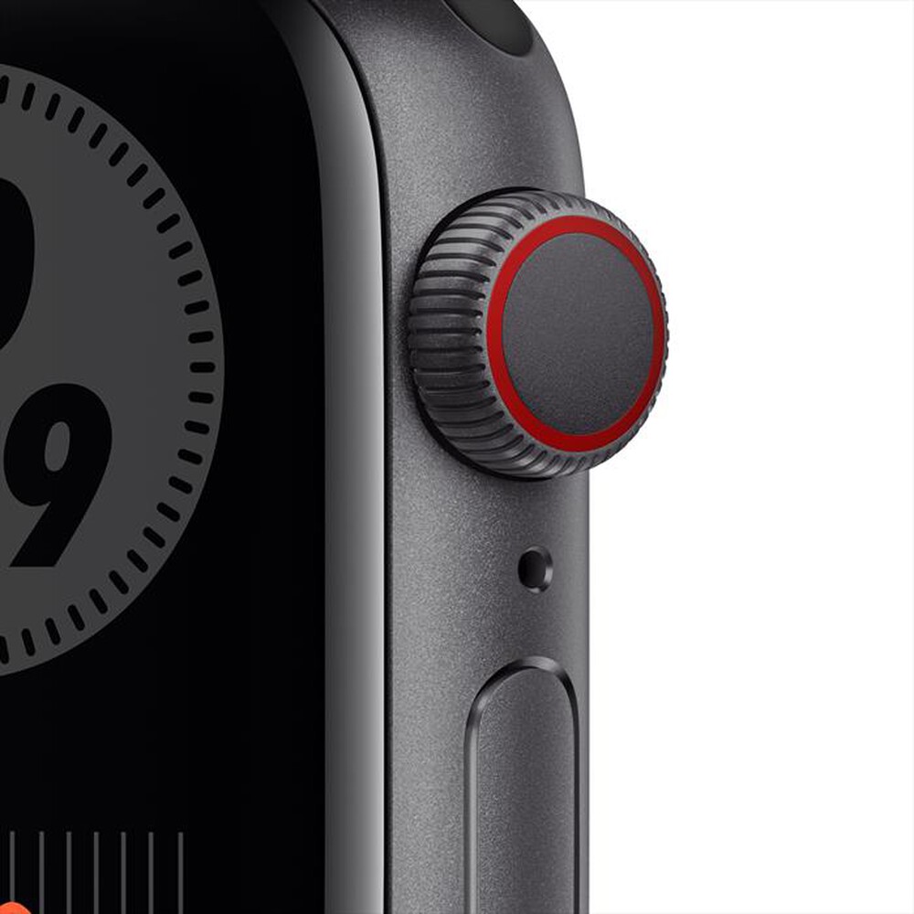 "APPLE - Watch Nike Series 6 GPS+Cell 40mm All Grey-Sport Anthracite/Black"