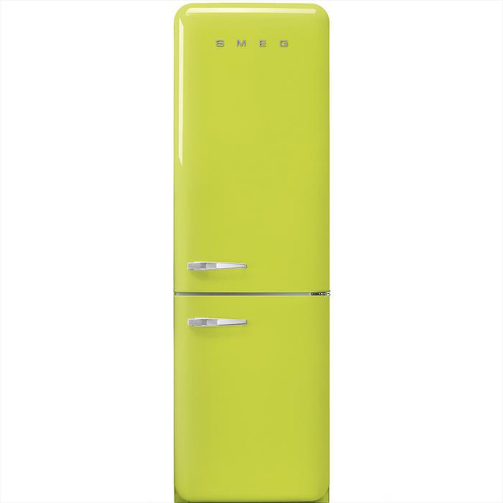"SMEG - Frigorifero combinato FAB32RLI5 Classe D 350lt-Lime"