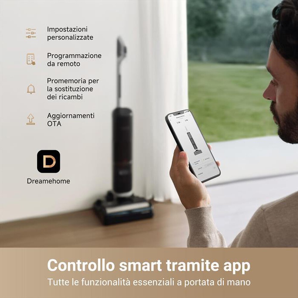 "DREAME - Lavapavimenti H14 PRO VM Combo-Nero"