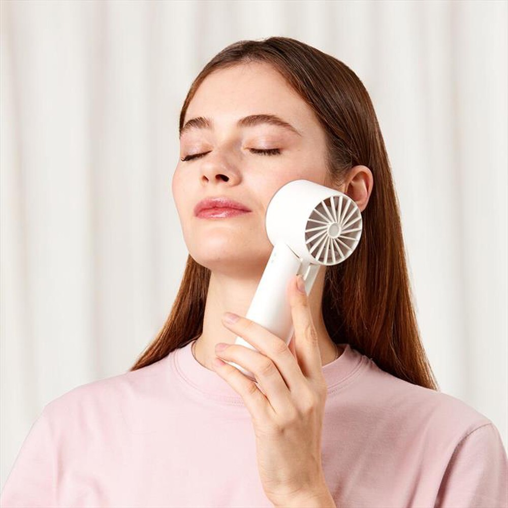 "MACOM - Mini ventilatore portatile ICE FAN-bianco"