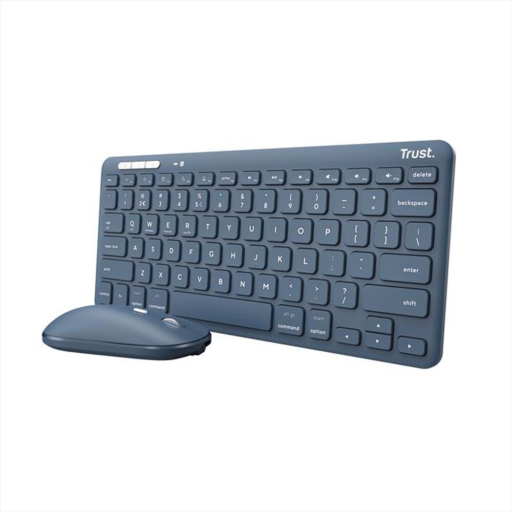 "TRUST - LYRA WL KEYBOARD & MOUSE-Blue"