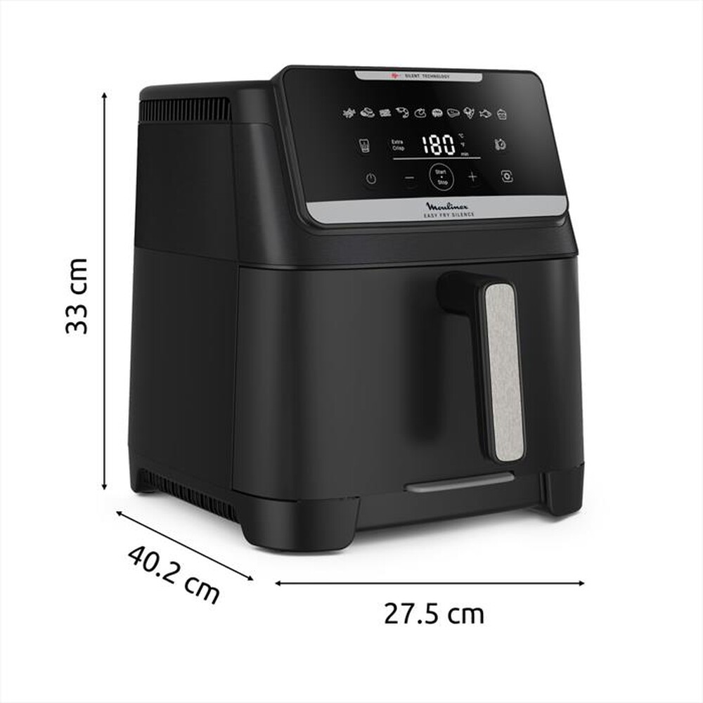 Immagine del prodotto MOULINEX - Friggitrice ad aria silenziosa 7L EZ8428F0-Nero