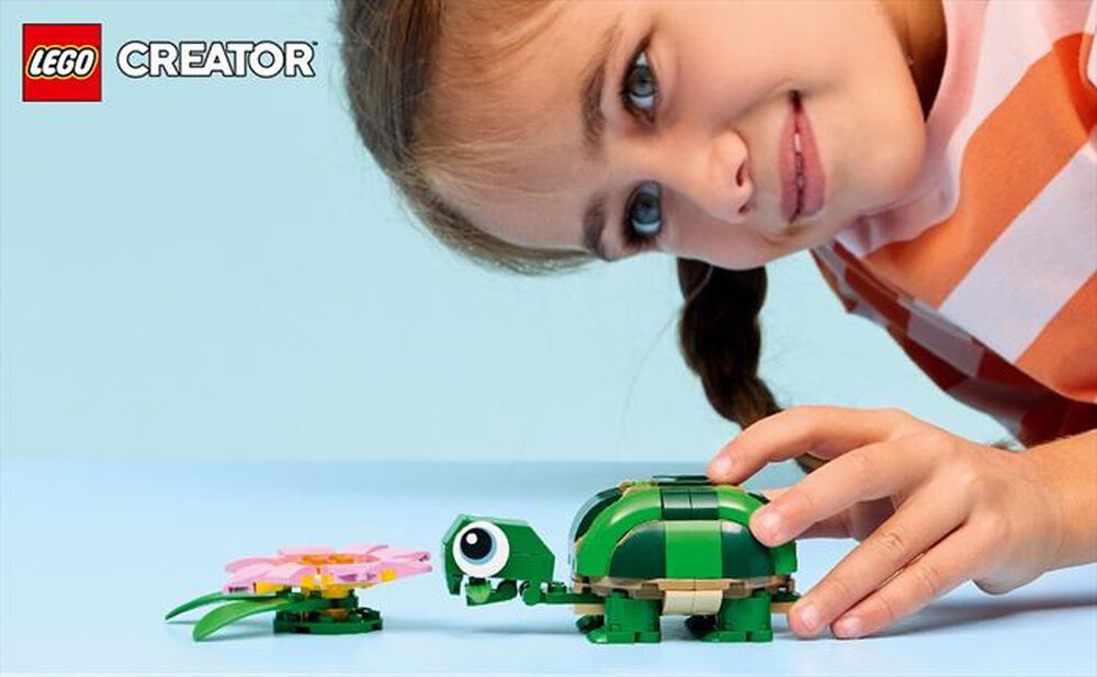 Immagine del prodotto LEGO - CREATOR 3IN1 Tartaruga con fiore di ninfea - 31377