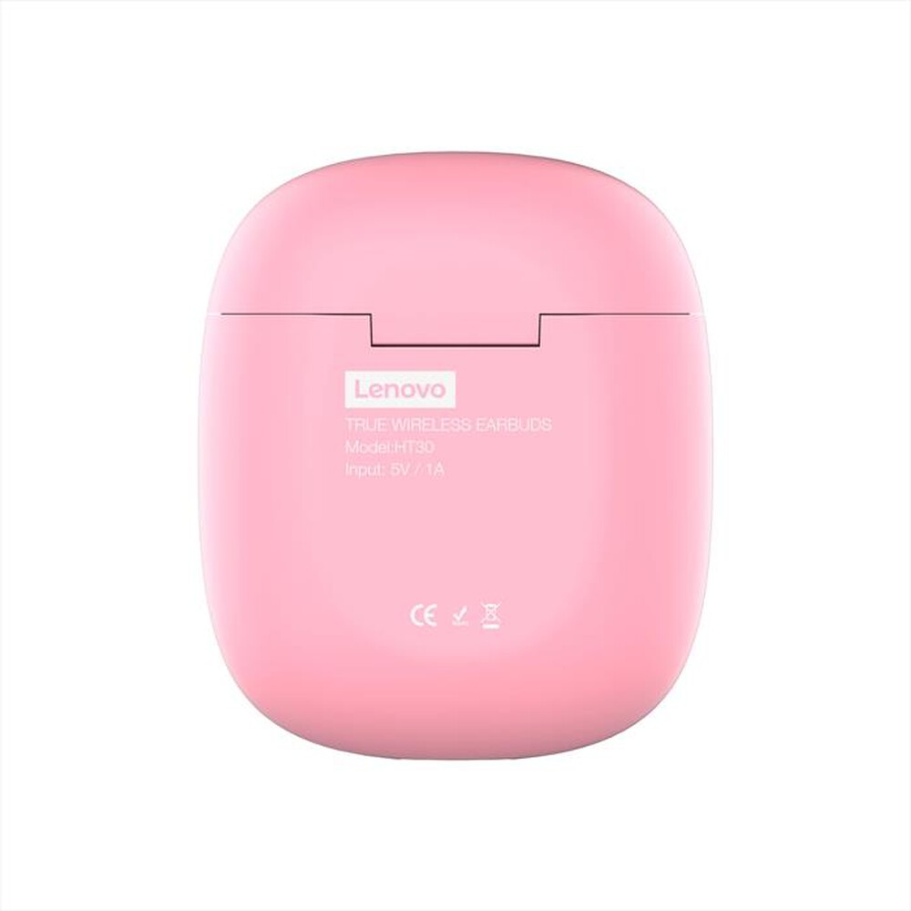 "LENOVO - HT30 AURICOLARI BLUETOOTH RICARICA WIRELESS-ROSA"