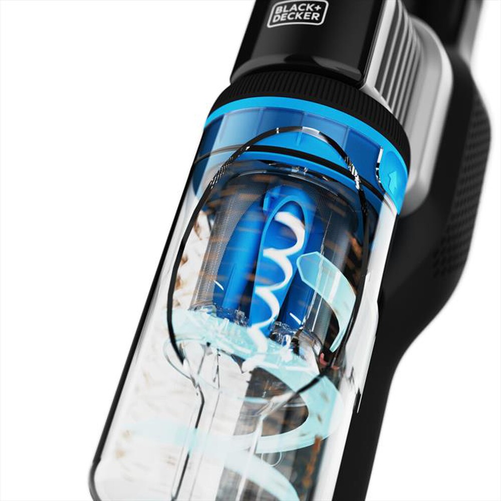 "BLACK & DECKER - Scopa elettrica BHFEB520D1-TITANIUM/BLU"