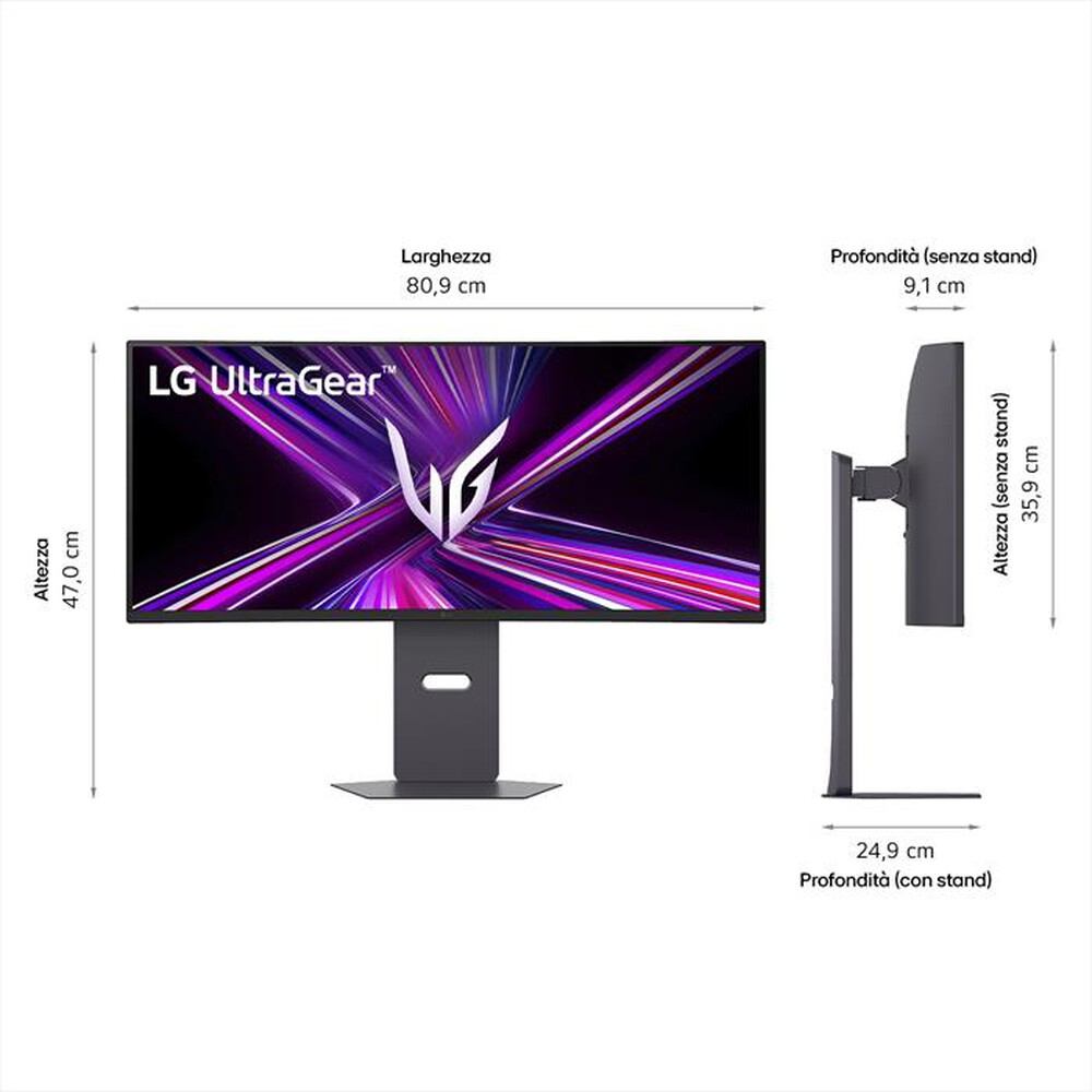 Immagine del prodotto LG - Monitor LCD 34" 34G600A-B-Nero