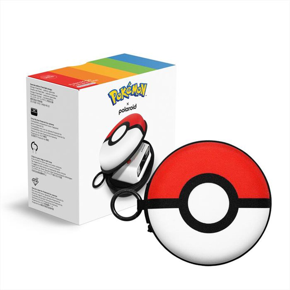 Immagine del prodotto POLAROID - CUSTODIA GO - POKEMON-Rossa, bianca, nera