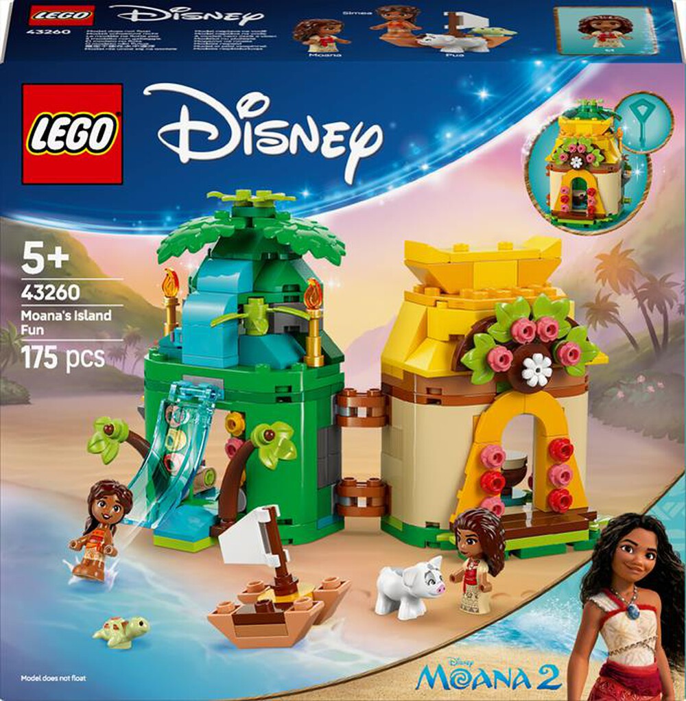 Immagine del prodotto LEGO - DISNEY Divertimento sull’isola di Vaiana 43260
