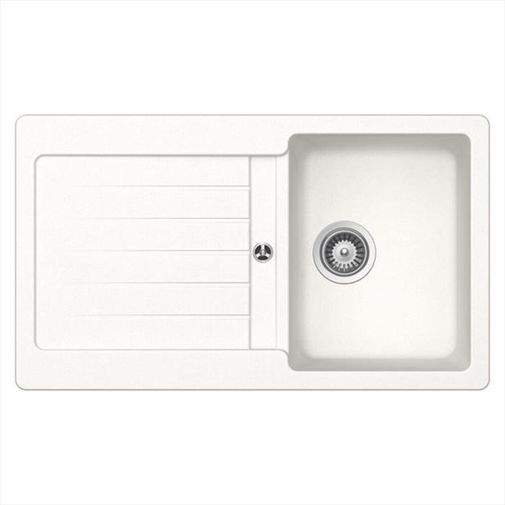 "GLEM GAS - Lavello lneare LS1G86WH 1 vasche-Bianco"