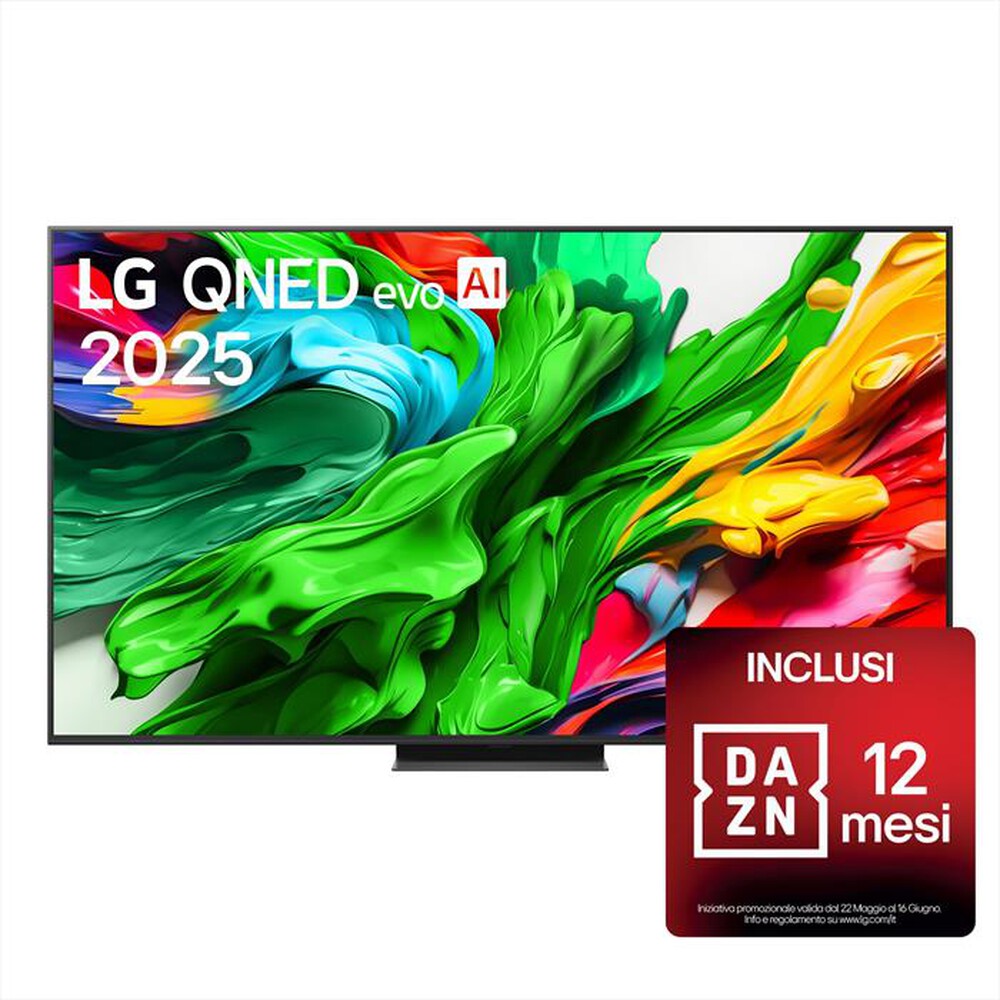 "LG - QNED EVO AI MINILED QNED86 65QNED86A6A-Charcoal Black"