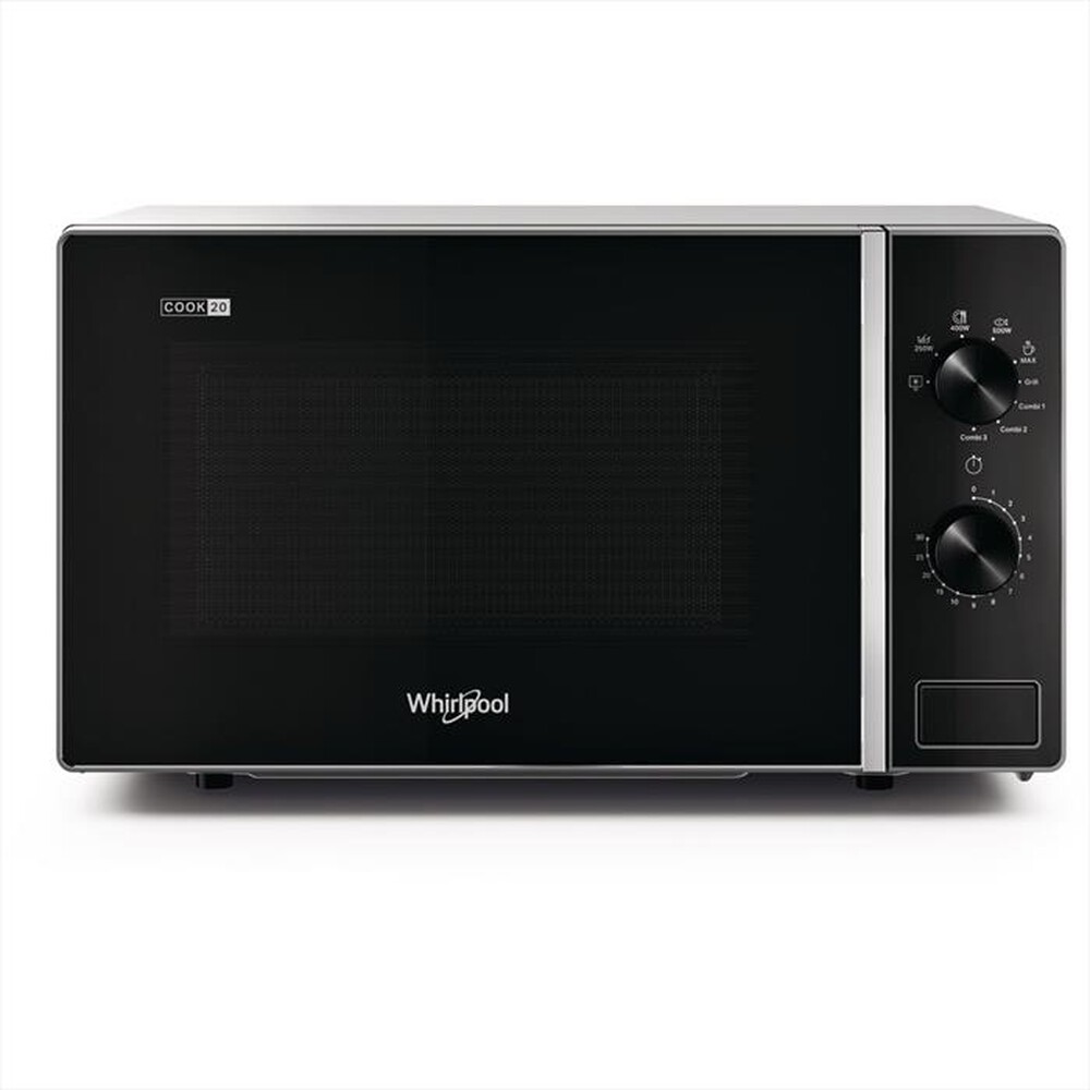 "WHIRLPOOL - Forno microonde COOK20 MWP 103 SB-Nero, Argento"