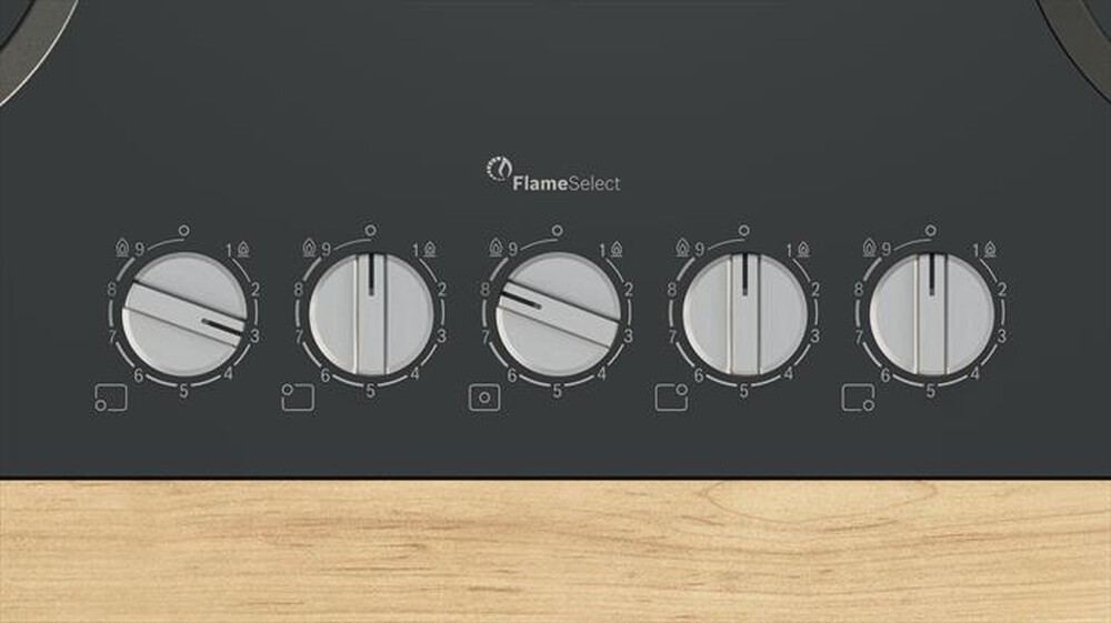 Immagine del prodotto BOSCH - Piano cottura a gas PPQ7A6I15 75,2 cm-Nero