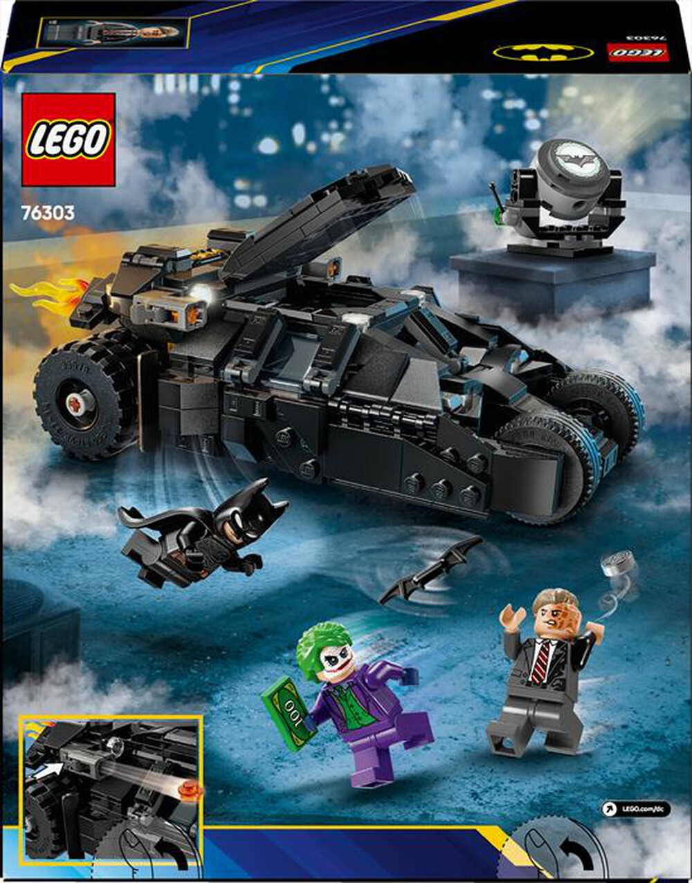 Immagine del prodotto LEGO - SUPER HEROES DC Batman vs Two-Face e Joker 76303