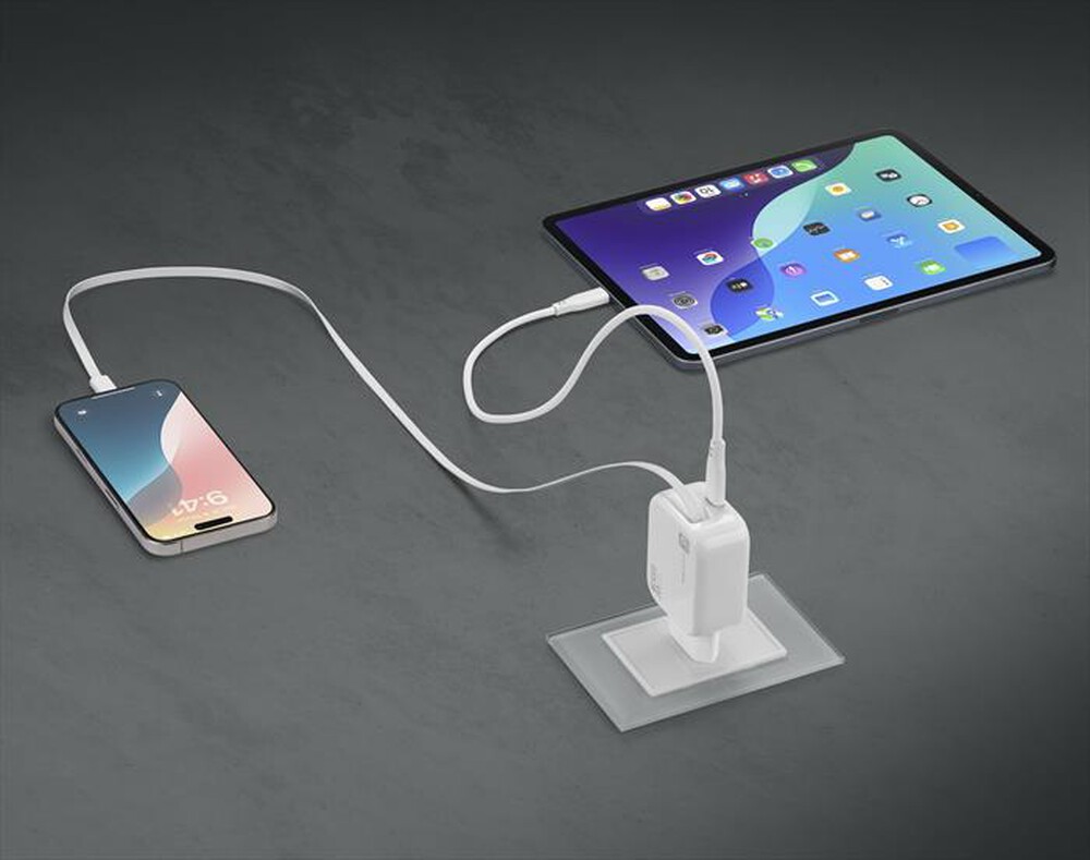 Immagine del prodotto CELLULARLINE - RETRACTABLE POWER 30W-Bianco