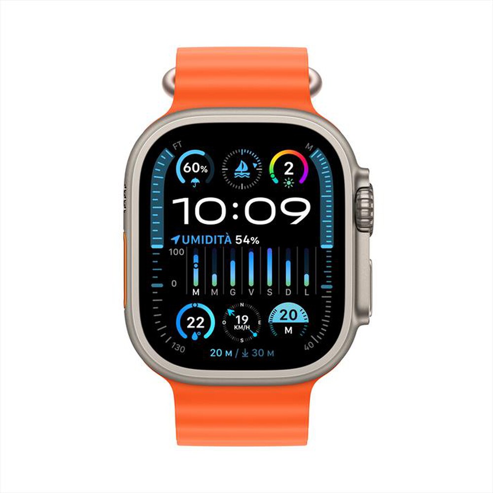"APPLE - Watch Ultra 2 GPS + Cellular Cassa 49mm-Arancione"