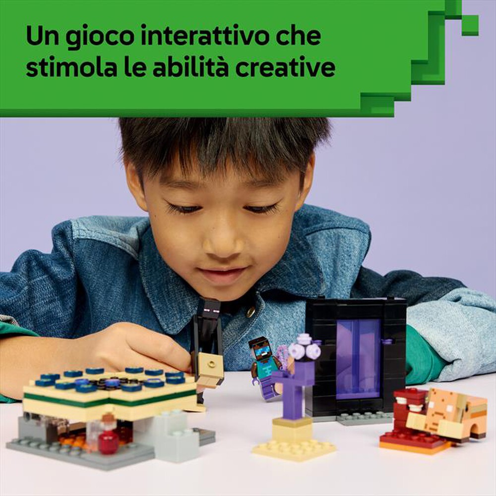 Immagine del prodotto LEGO - MINECRAFT Viaggio nel Portale del Nether - 21584