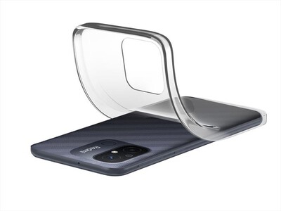 CELLULARLINE - Custodia back SOFTXIAORE12CT per Xiaomi Redmi 12C-Trasparente