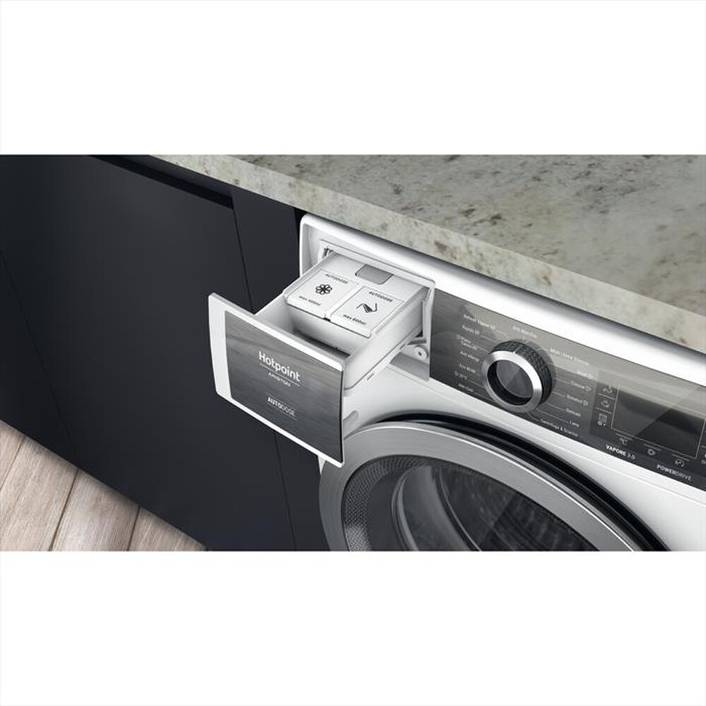 "HOTPOINT ARISTON - Lavatrice GENTLE POWER H8 W946WB IT 9 Kg Classe A-Bianco"