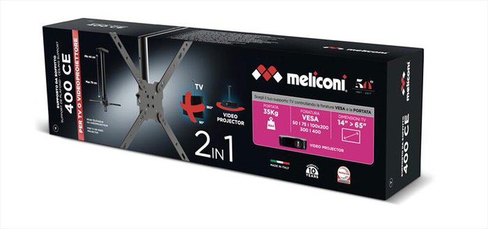 "MELICONI - SLIMSTYLE 400CE-Nero"