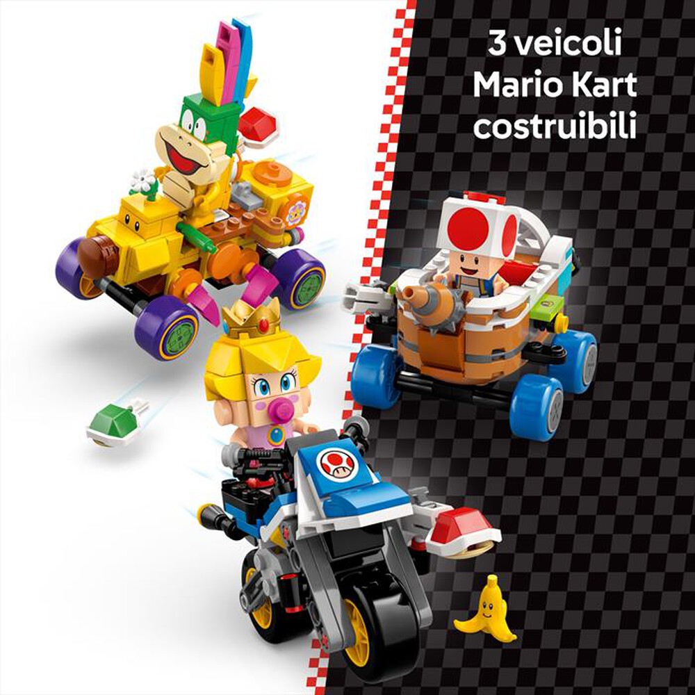 Immagine del prodotto LEGO - SUPER MARIO MarioKart Baby Peach Gran Premio 72036