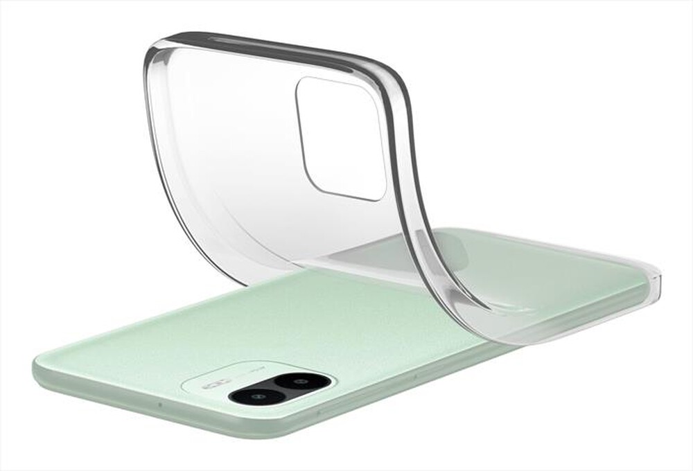 "CELLULARLINE - Custodia SOFTXIAOREA1T per Redmi A1-Trasparente"