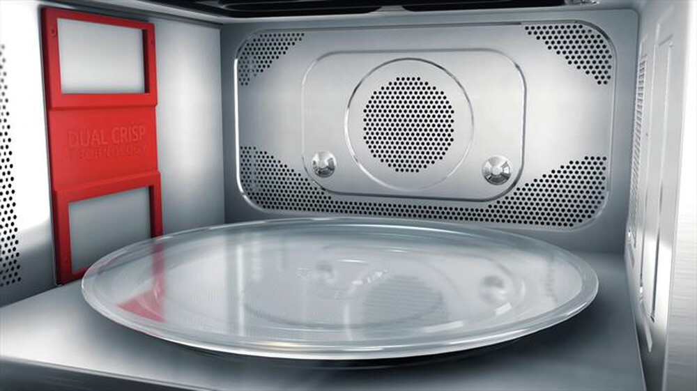 "WHIRLPOOL - Forno microonde MWSC 9133 SX-Nero, Acciaio inossidabile"