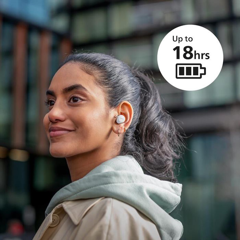 "PHILIPS - Auricolari bluetooth TAT1209WT/00-WHITE"