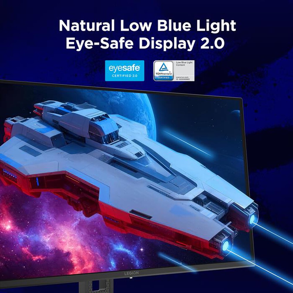 Immagine del prodotto LENOVO - Monitor OLED 26,5" LEGION 27Q-10 OLED 67E1GAC1IT-Black