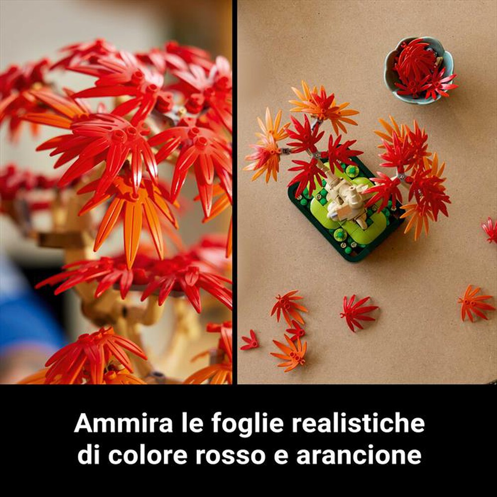 "LEGO - BOTANICALS Bonsai di acero rosso giapponese-10348"
