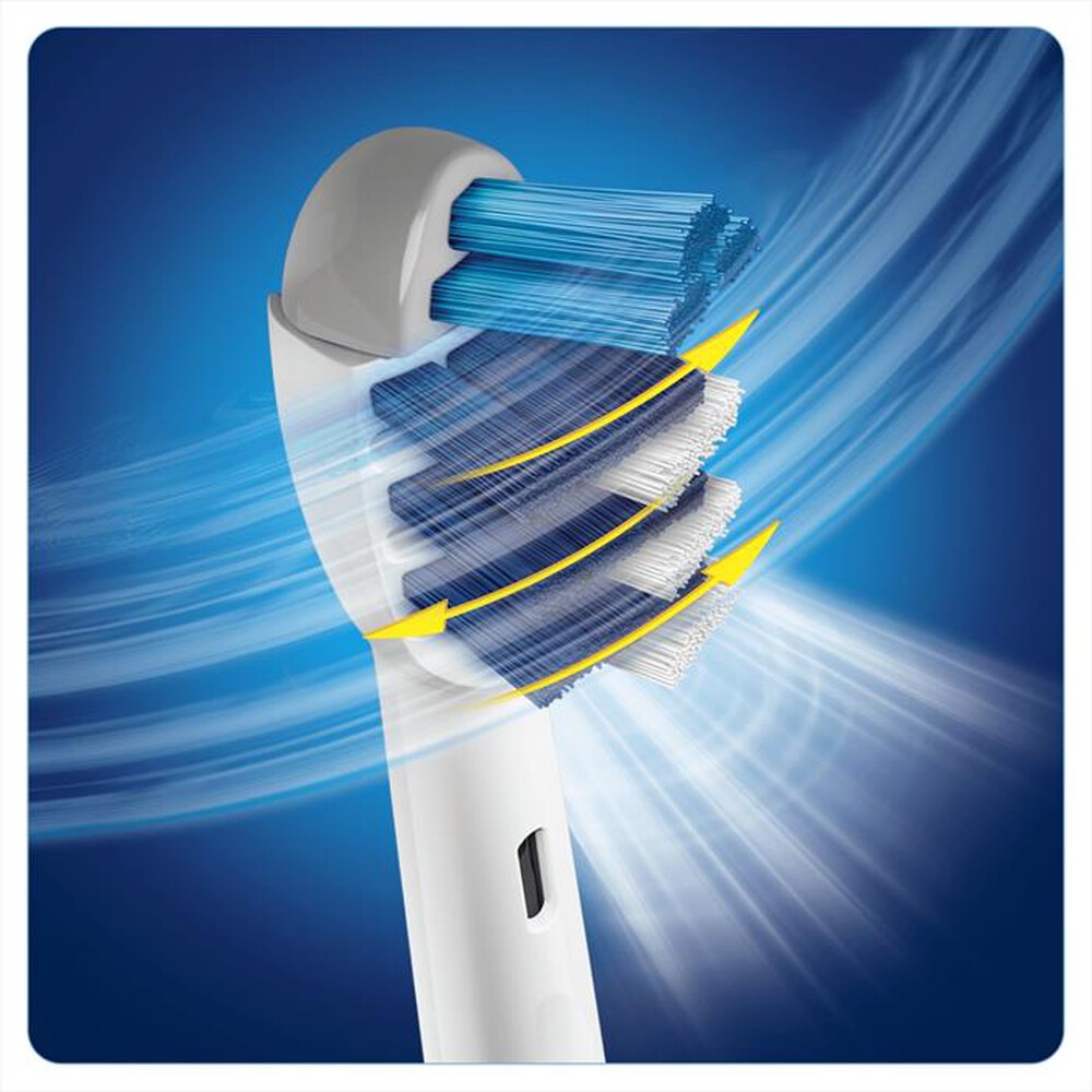 "ORAL-B - Testine TriZone, 3 Pezzi-Bianco"